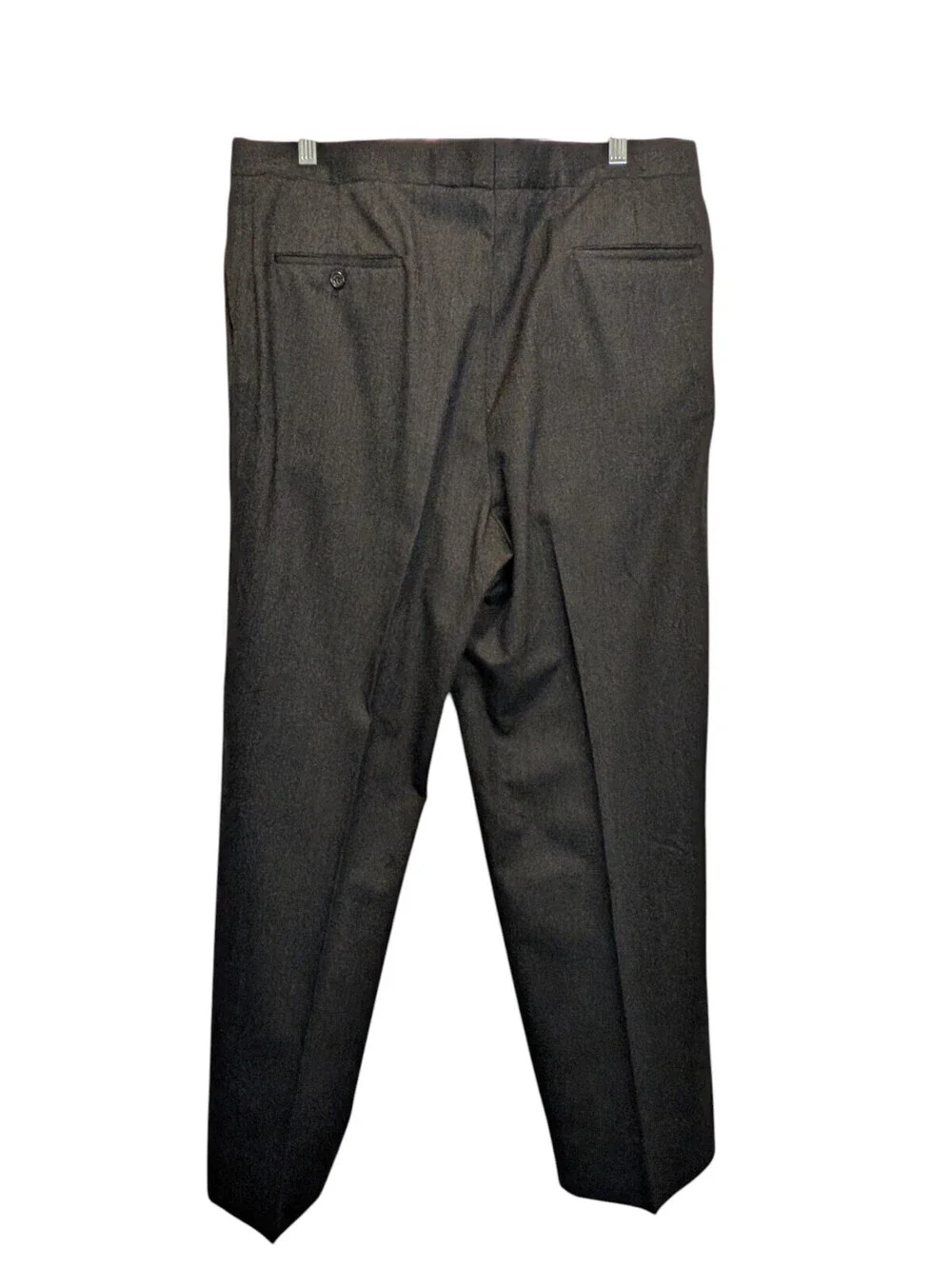 Vintage Burberrys Men's 42R 100% Wool 2 Piece Suit Charcoal Gray Tailored